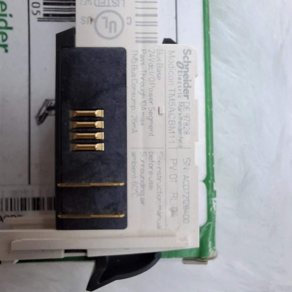 Schneider Electric Modicon TM5ACBM11 Bus Base 24Vdc I/O Power Module